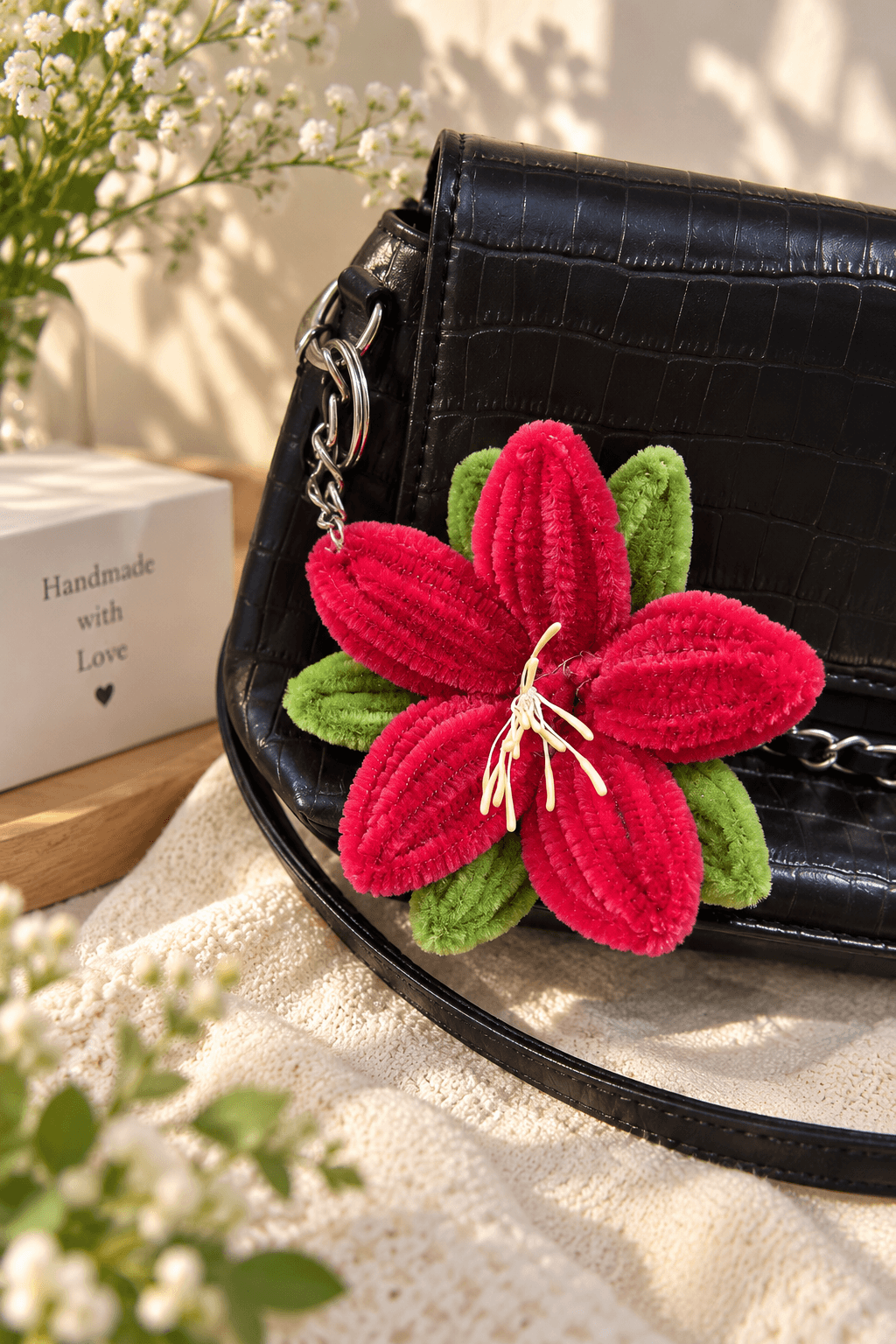 Lily keychain