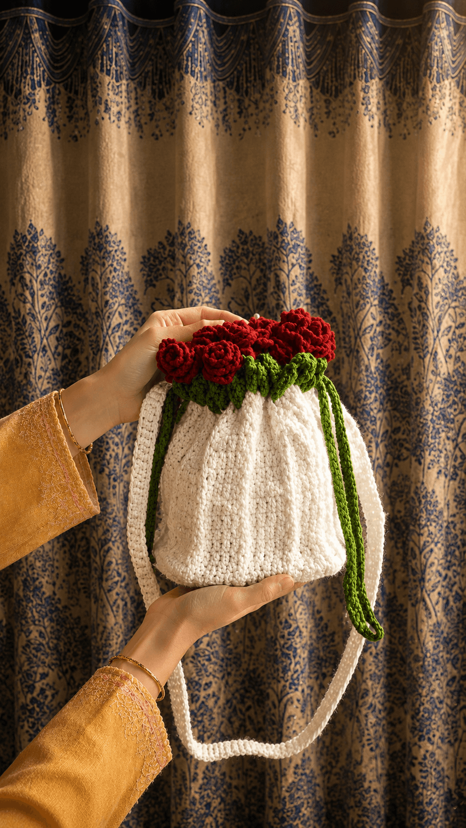 Rose big bag alternate view